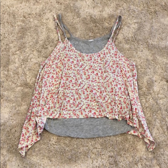 Splendid Layered Floral Print Tank - Picture 1 of 7